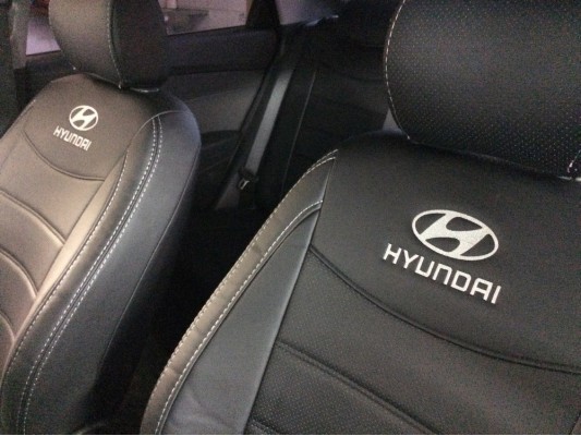 Авточехлы на Hyundai Solaris 2