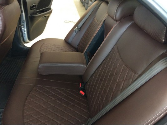 Авточехлы на Hyundai Sonata 5