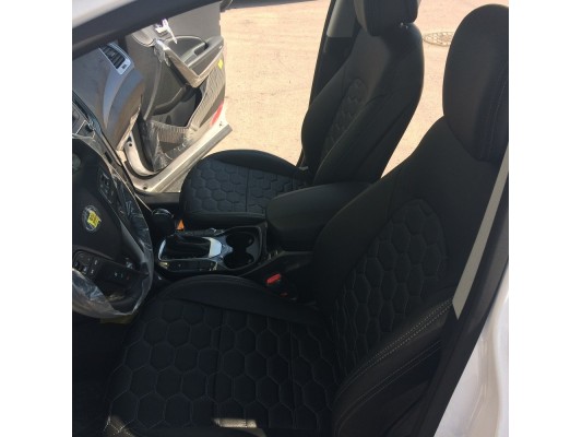 Каркасные авточехлы на Hyundai Santa Fe 3