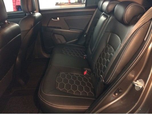 Каркасные авточехлы на KIA Sportage 3