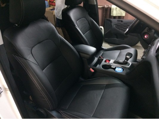 Каркасные авточехлы на KIA Sportage 4