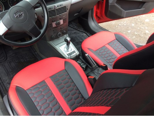 Каркасные авточехлы на Opel Astra H