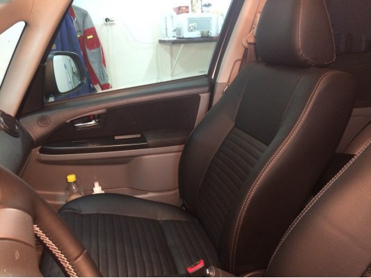 Каркасные авточехлы на Suzuki SX4