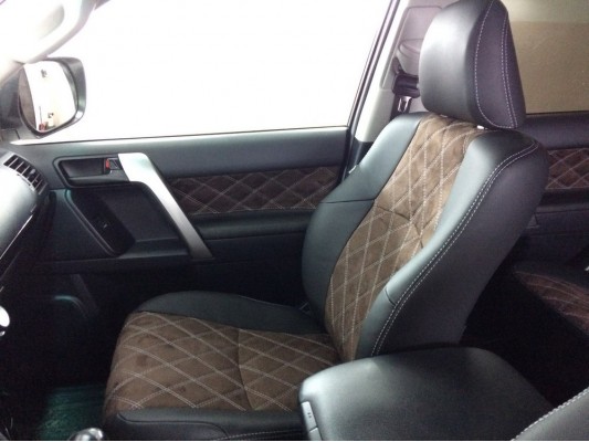 Каркасные авточехлы на Toyota Land Cruiser Prado 150