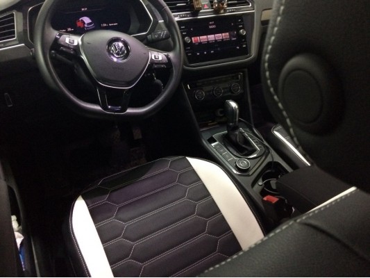 Каркасные авточехлы на Volkswagen Tiguan 2 поколения